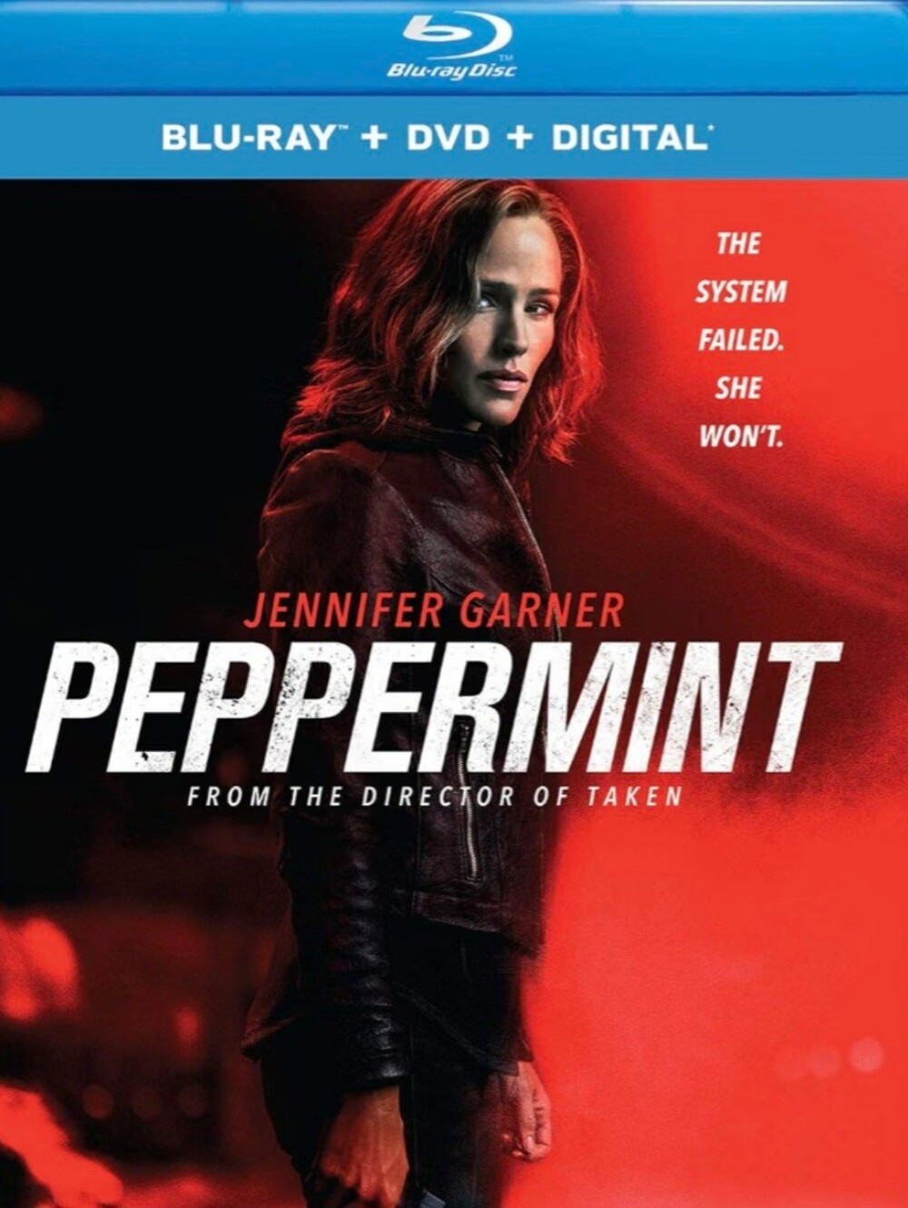 Peppermint Bluray + DVD + Digtal